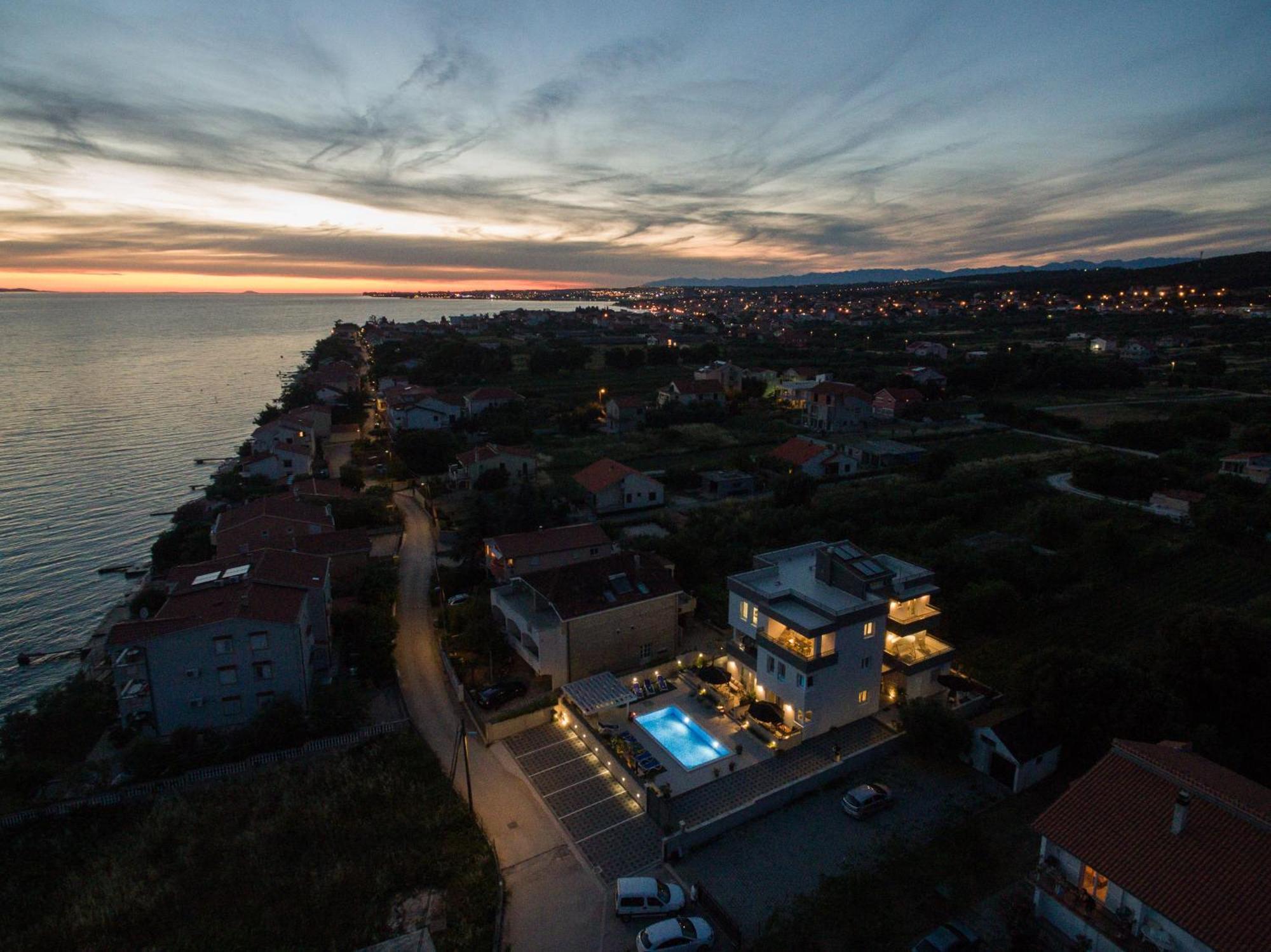 Luxury Home Polo Bibinje Kültér fotó